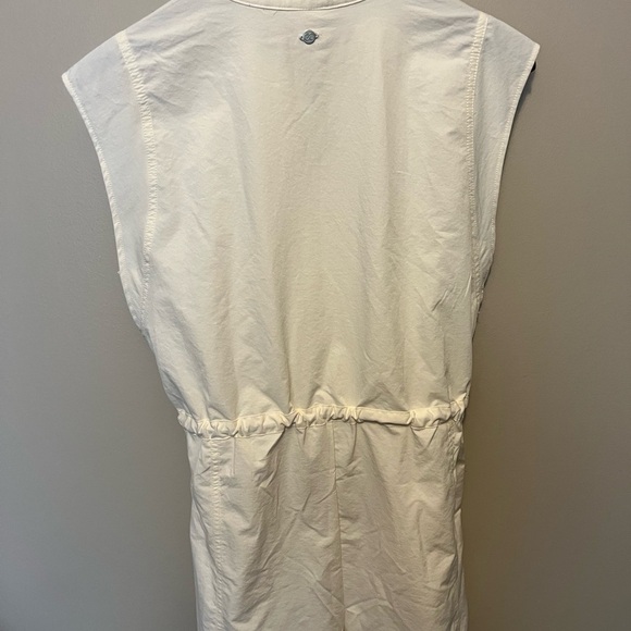 Carrie Underwood Calia Sleeveless Zip-Up Romper drawstring waist pockets - Picture 2 of 14